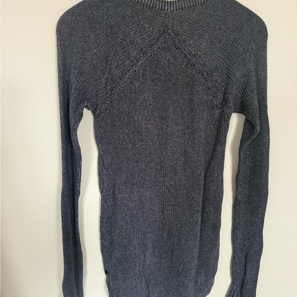 lululemon athletica Charcoal Knit Crewneck Sweater - Picture 3 of 3